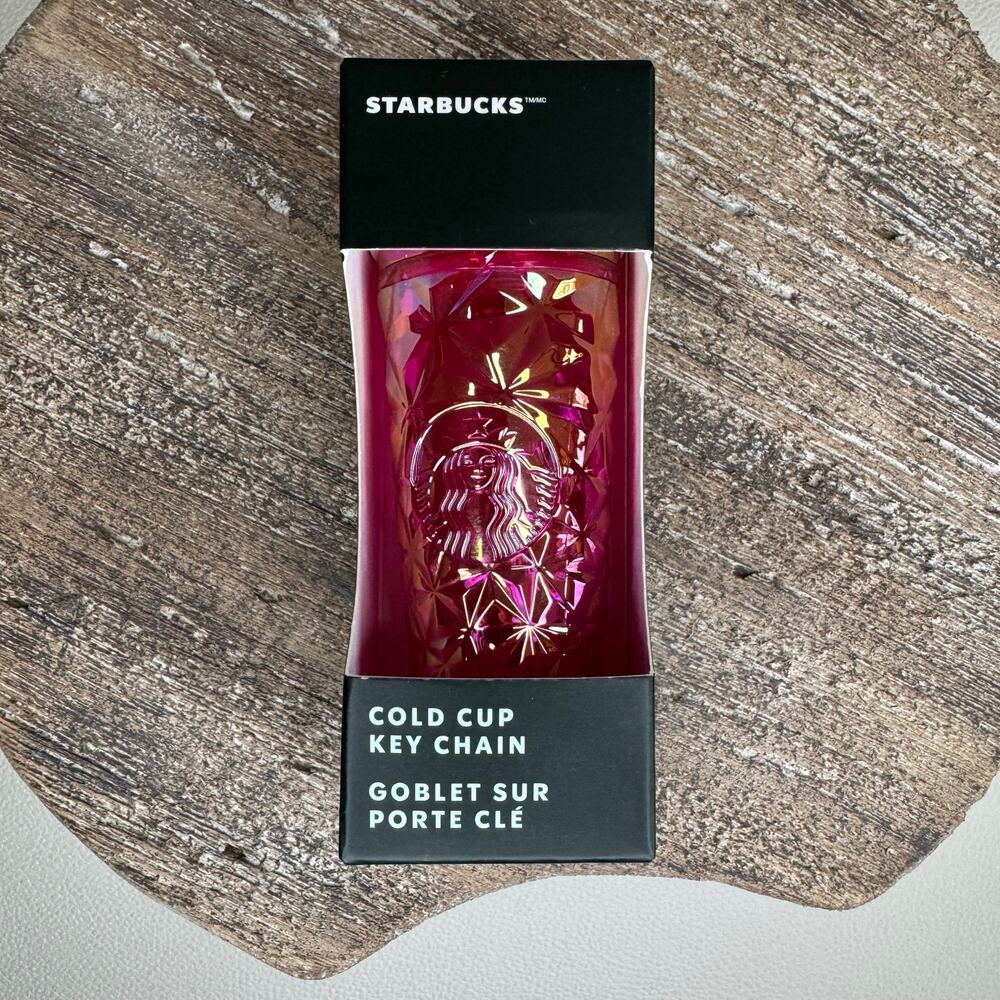 Starbucks Keychain Bag Charm Coffee Lover Gift  Purse Charm FAST SHIP